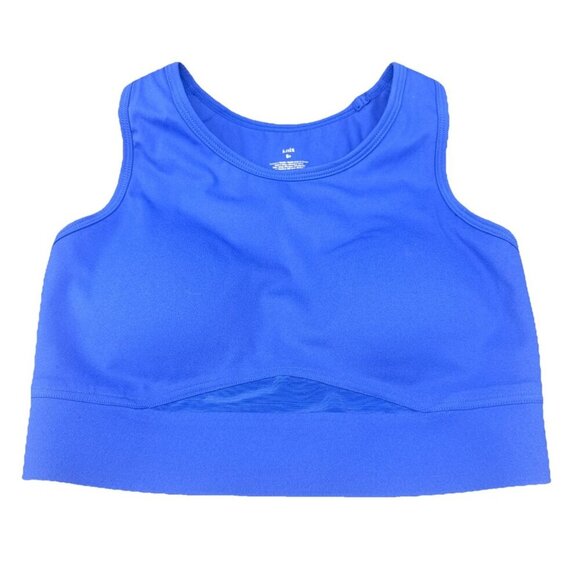 Knix Other - Knix Blue Racerback Pullover Sports Bra Sz Small S+ Padded Stretch Athletic Gym